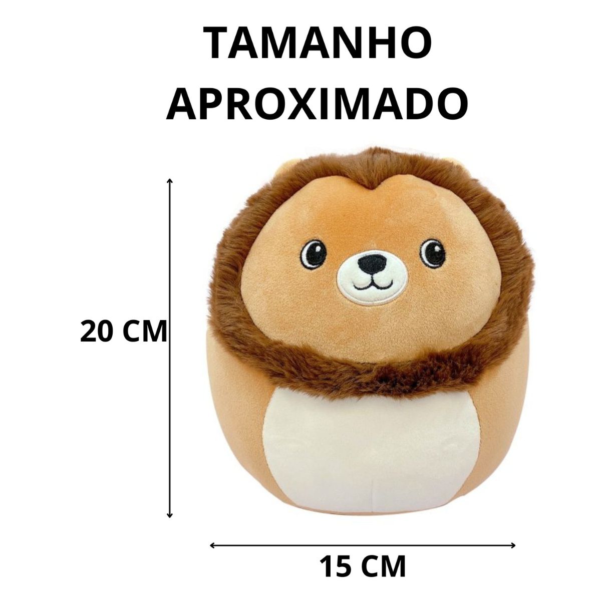 Almofada Leão Lion 20 Cm Dmt6360 Almofada Leão Lion 20 Cm Dmt6360